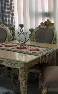 غذاخوری ۴ نفره چوب راش