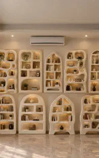 شلف و کتابخانه های مدرن و جذاب
