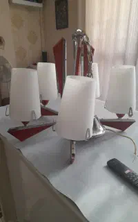 لوستر 5شعله تمیز