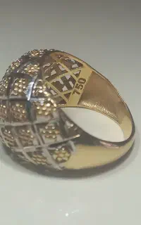 انگشتر طلای ۱۸ عیار نو