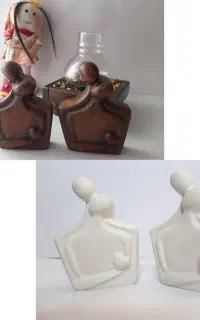 سنگ مصنوعی مجسمه آغوش سایز کوچک و بزرگ