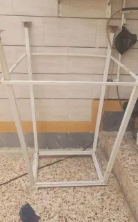 چهار پایه زیر تانکر آب