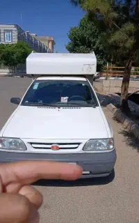 پراید وانت ۱۴۰۲مسقف فلزی  معاوضه با مزدا دو کابین