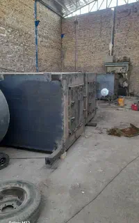 سازنده کوره زغال لیمو کبابی بامبو فشرده