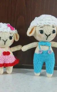 عروسک دستبافت