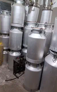 دستگاه تقطیر/گلاب گیر/دیگ شیری/کندانسور برقی