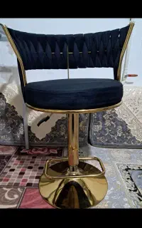 صندلی جکدار طلایی ااکچری
