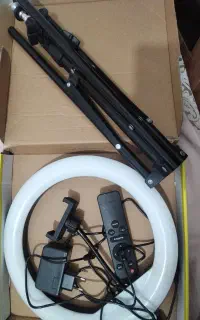 رینگ لایت تک رنگ سفید
