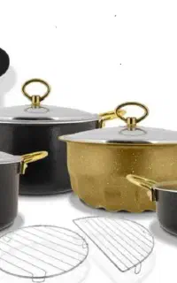 سرویس قابلمه و ماهی تابه تفلون