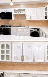 کابینت ممبران سفید تمیز