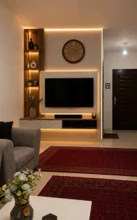 تیوی وال .ترمو.نور پردازی