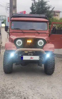 جیپ صحرا موتور بزگ