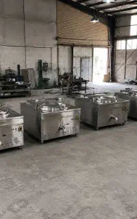 دیگ صنعتی چلو پلو پز برنج مدل ۴۳۰ لیتر سری مکعبی