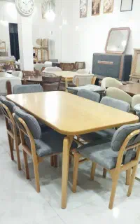 میز غذاخوری ۶ نفره شیک و لاکچری