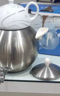 قوری چینی و سماور