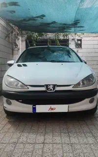 پژو206 مدل 81 تیپ 2 سفیدکارخانه