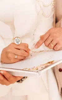 عکاسی حرفه ای عقد و بله برون