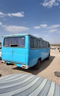 مینی بوس بنز مدل 1370 رنگ آبی