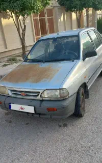 فروش یک دستگاه پراید نقره‌ای تک سوز خانگی مدل ۸۹