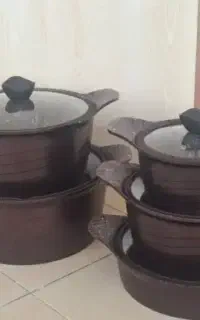 دو دست سرویس قابلمه ده پارچه آکبند