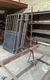 ساخت کفبندفریم درب سی انسی اکردمی پله پیچ جوشکاری