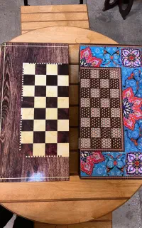 تخته نرد تمام چوب