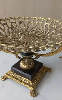 ظرف میوه برنزی