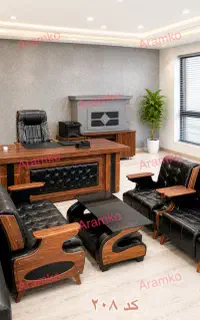 میز مدیریت وکیوم مبلمان چرمی خلبانی اداری صندلی