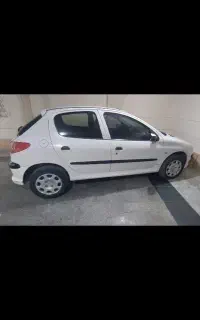 پژو ۲۰۶ تیپ ۲ مدل ۸۹ سفید