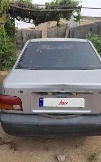 پراید صبا مدل 84 دو گانه