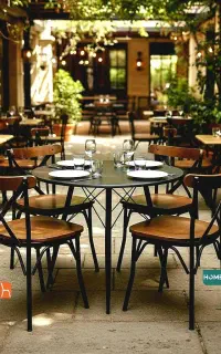 میز و صندلی چهارنفره ROXAN فروش اقساطی