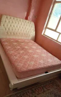 تخت خواب دونفره  چِستِر چوب اصل با خوشخواب