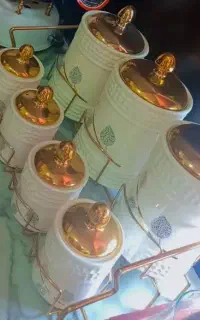 پاسماوری نو سرامیکی و در پوش برنجی