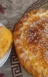 نان فطیر سنتی وقاصدی ساده ومغزداراردح
