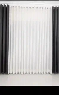 پرده پانچی اماده تحویل فوری و پرده مینمال
