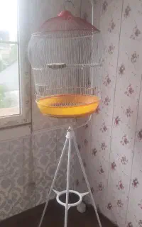قفس پرنده پایه دار
