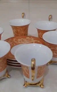 سرویس چینی چای خوری و قهوه خوری