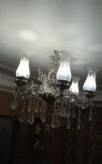 سه شاخه لوستر شش و پنج شعله