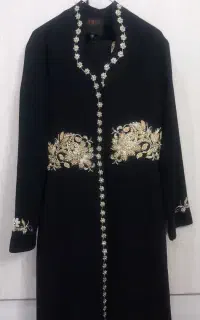 مانتو مجلسی جواهردوزی شده
