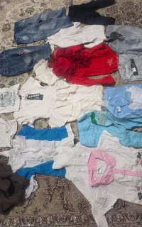 تعدادی لباس نو استفاده نشده پسرانه ودخترانه