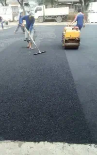 زیرسازی وآماده‌سازی آسفالت محوطه اسلامشهرتهران کرج
