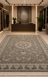 فرش ماشینی جانان 700 طرح سنگین ایپک