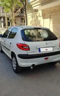 206 سفید فرانسوی تیپ2
