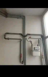 کلیه جوشکاری لوله گاز پله شیروانی.پل جلو درب الاچی