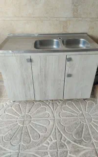 کابینت ظرفشویی و سینگ  و کابینت زیر گاز