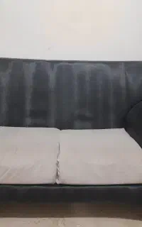 نیم ست مشکی چرم و مخمل
