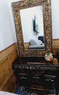 اینه شمعدان درحد نو