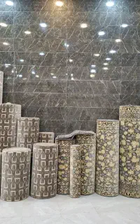 گلیم رنگبندی دودی فیلی کد ۷۶