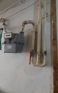 لوله کشی گاز و جوشکاری