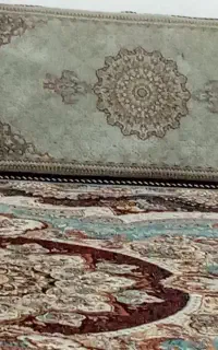 دوجفت پشتی فیروزه ای کم رنگ